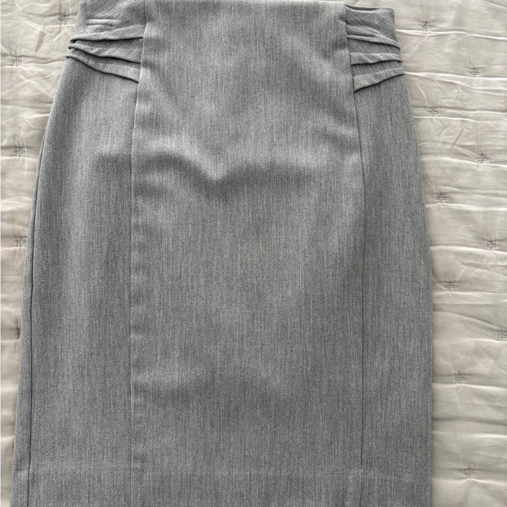 Express Gray Pencil Skirt
